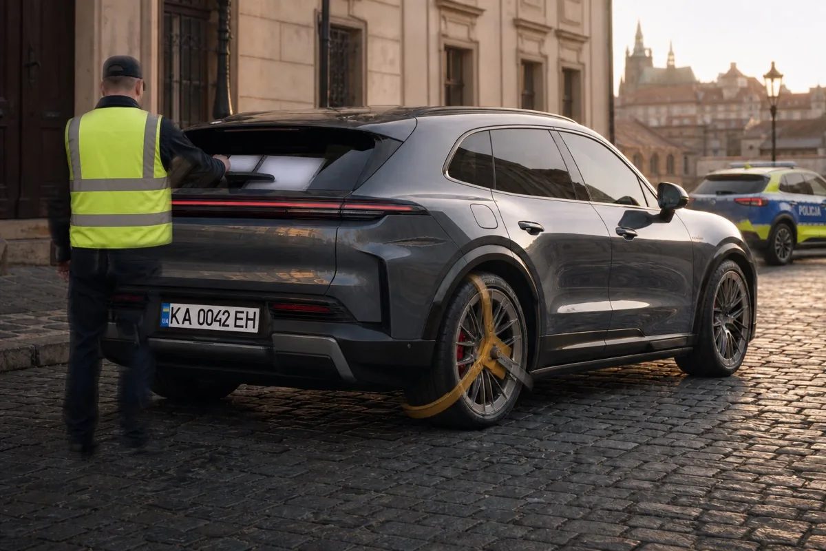 Porsche Cayenne Turbo Electric — украинские номера